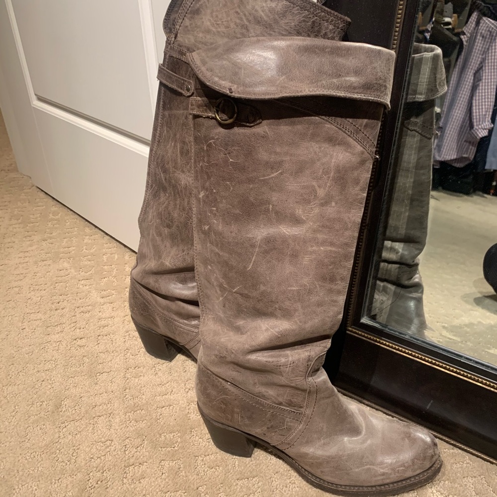 Frye Leather Riding Boots - Picture 7 of 8